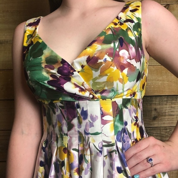 Eliza J, floral print dress - Picture 5 of 11